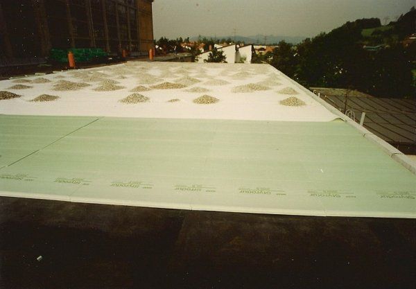 Zazelenitev ravne strehe - Priprava strehe
